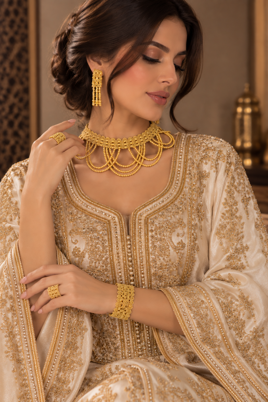 Exclusive Luxury 4-Piece Jewelry Set – One Piece Only